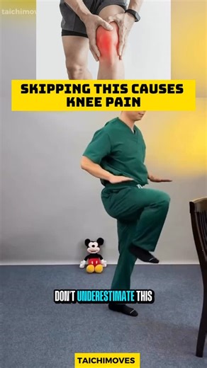 Taichimove on Instagram: "Don’t underestimate this move 💪 One simple exercise can improve knee stability, strengthen your hips, and significantly reduce discomfort when walking. Start with a chair for support, stay consistent, and you’ll feel the difference quickly. #healing #taichimoves #beauty #massage #taichi #fitness #exercise #youth #therapy"