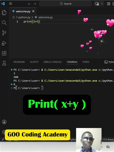 Add Two Numbers in Python in 1 SECOND 😱 (Using print!)