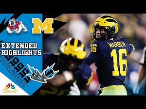 Fresno State vs. Michigan | EXTENDED HIGHLIGHTS | 8/31/2024 | Big Ten on NBC Sports