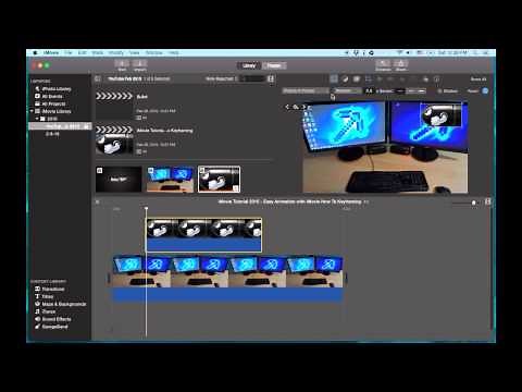 iMovie Tutorial 2015 - Easy Animation with iMovie | How To Do Keyframing in iMovie