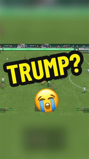 Bro on the wrong team 😭 #fyp #fifa #funny #trump #relatable | fifa game
