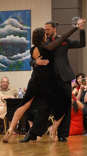 Tango in Soft Lines 💃 Алия Куанышева & Julio Bassan ✨️ ASTANA TANGO FESTIVAL 2025 🎥 Alexey Sobolev Tango Videos 🎵 Carlos Di Sarli - Viviani #tango #tangoargentino #argentinetango #tangodance #tangoshow #tangofestival | Alexey Sobolev Tango Videos