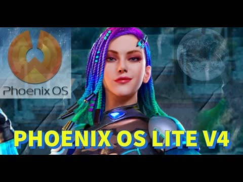 Melhor PHOENIX OS LITE para jogar Free fire🎮PHOENIX OS V4 pc fraco🎮Free fire x86 melhor desempenho🎮