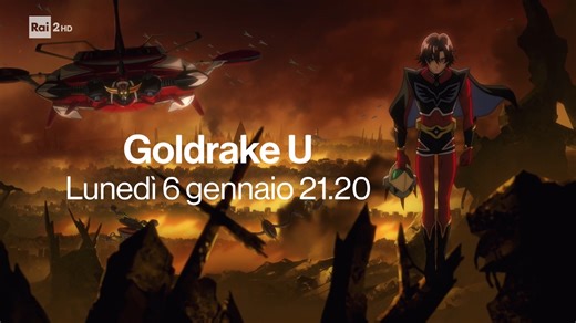 "Tutti hanno bisogno di te..." "Goldrake U" lunedì 6 gennaio alle 21.20 su #Rai2 #goldrakeu | Radiocorriere Tv