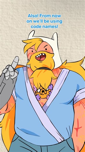 Leah on Instagram: "Codenames! : : : #adventuretime #adventuretimeart #artist #art #doodle #draw #finnthehuman #jakethedog #finnmertens #princessbubblegum #marceline #bubbline #marcelinethevampirequeen #simonpetrikov #flameprincess #pheobe #bettygrof #chrispratt #fypage #reel #codenames #trending #cartoonnetwork #cartoonist #cartoon #animation #animatic #illistration #fionaandcake #fionacampbell"