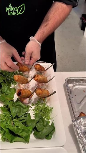 Fresh, crispy, and ready to serve. #aperfecttaste #cater #catering #food #tasty #yummy #delicious