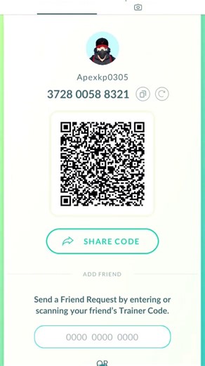 My Pokemon Go Friend Code 🔥🔥🔥🔥 #pokemon #pokemongo #pokemoncommunity #pokemonfriends #pokemonunite