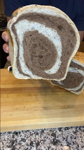 Let’s Make Marbled Rye Bread | Kyle Schroeder #reels #bread #recipe #cooking #homecook #baking