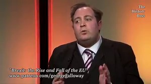 7.5K views · 137 reactions | "The true way the wind is blowing in the 21st century is about cooperation in the name of peace and prosperity; not intertwined alliances, not military or political union, but a unity of commerce" The History Boys this week discuss the Rise and Fall of the EU as Britain stands days from exiting the EU. @aAdam Garrie | George Galloway | Facebook