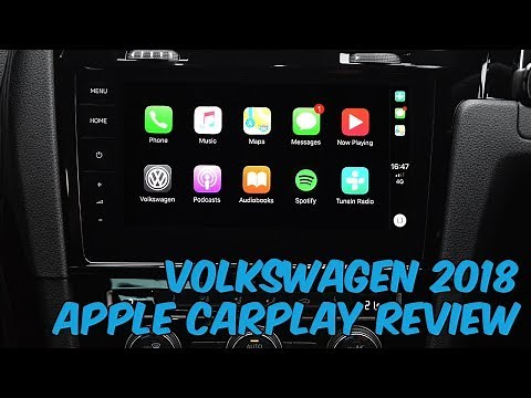 Volkswagen 2018 Apple CarPlay FULL Review - Discover Pro Navigation