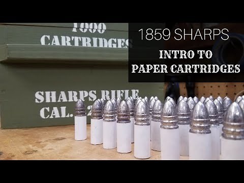 1859 Sharps Paper Cartridge 101