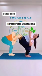 Twisting & balancing in Parivrutta Utkatasana is quite challenging 😰😥Let’s make it easy👍Prepare your spine🪷Twisting push-ups (20 reps)🪷Parivrutta Vajrasana (20 sec each side)🪷Parivrutta Utthita Dandasana (20 sec each side)🪷Vakrasana (20 sec each side)Prepare your quads 🪷Leg raises single (10 reps each side)🪷Leg raises both (20 reps)🪷Lateral leg movements (10 reps each side)🪷Half split side stretch (20 sec each side)🪷Kneeling quads stretch (20 sec each side)Prepare your hips & Hammies