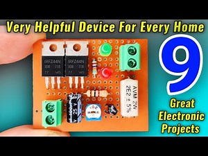 9 helpful Electronics Projects for Beginners