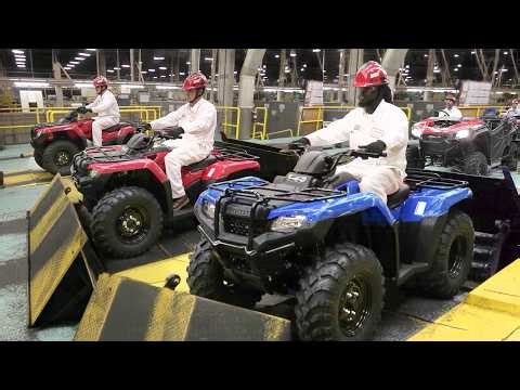 Building Honda’s Best ATVs in the US - Production Line