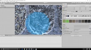 Terrain Texture Glossy Edge at Intersection