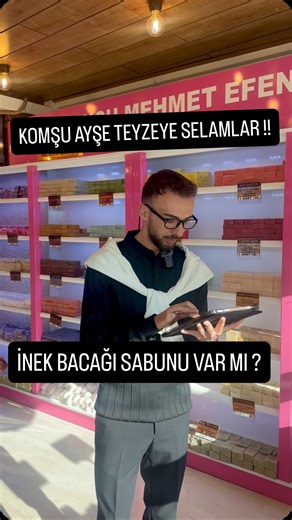 Sabuncumehmetefendioğlu1932 on Instagram: "🧼🧼KOMŞUMUZ AYŞE TEYZENİN DEDİĞİNE ALDANMAYIN AKSİYONA GEREK YOK GELİN MAĞAZAMIZA EN ETKİLİ ÜRÜNLERİ VERELİM İYİ ALIŞVERİŞLER 🧼🧼 . . . . . #reels #konya #videos #keşfet #sabun #fpy #fypage #keşfetteyiz"