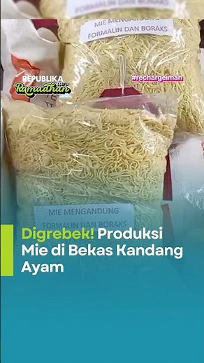 Mie Basah Berformalin di Produksi di Gudang Bekas Kandang Ayam, Polisi Berhasil Tangkap Pelaku!