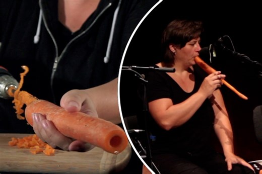 This orchestra that plays instruments made from vegetables just earned a Guinness World Record