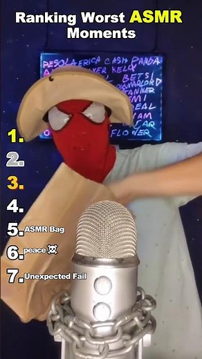 Ranking Worst ASMR moments