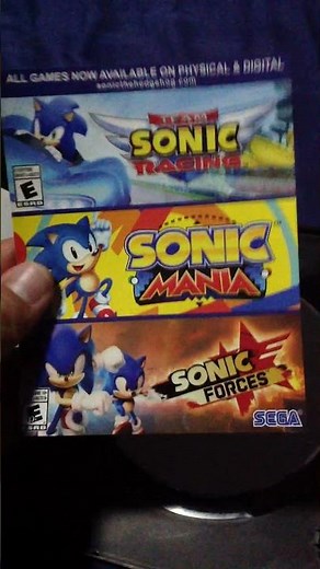 Sonic the Hedgehog 2020 DVD Overview