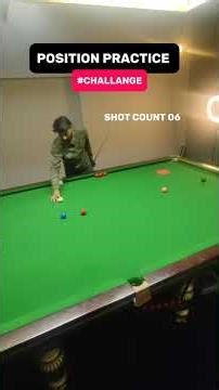 Cue Ball Position Practice - Snooker Challenge