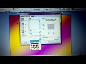 How to make a very cool background in Microsoft Word