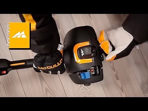 How to start a trimmer with a 2 stroke engine