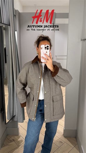 H&M ON THE HANGER VS ON ME - AUTUMN JACKETS 🍂 comment LINKS and I will send you a DM with links to everything a full size breakdown! Let me know in the comments your fave? 🥰 #hmnewin #tryon #highstreetfashion #styleblogger #styleinspo #hmwomen #hmfashion #hm #hmhaul #autumnfashion #jacket #coatseason #fleece https://liketk.it/5qTRX | Sarah Roberts