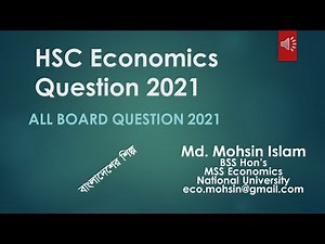 HSC Economics Question 2021