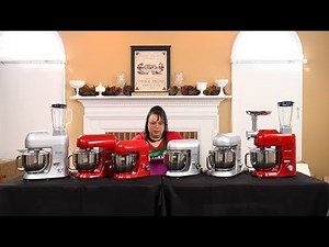 Ultimate Stand Mixer Unboxing! 6 Stand Mixers!! Cheftronic ~ Amy Learns to Cook LIVE!