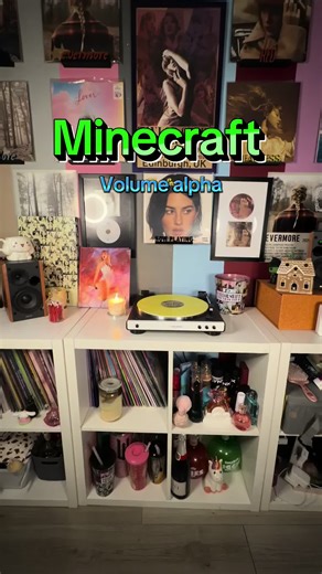 Creeper aw man #vinyltok #vinylcollection #minecraft #vinylcollector #videogamesoundtrackvinyl
