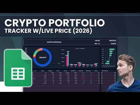 Build a Crypto Portfolio Tracker in Google Sheets 2026 (Live Prices + ROI)