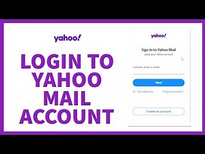 How to Login to Yahoo Mail Account | Access Yahoo Mail Account: Step-by-Step Tutorial