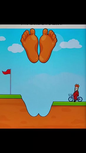 Animated Adventures: Feet and Bicycle in Action