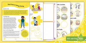 Good Choices Sorting Activity