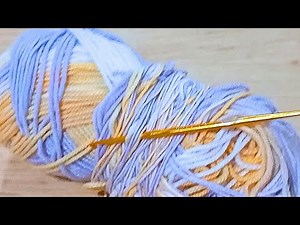 The Most Beautiful Star Stitch 😍 Just 2 Rows Repeat, Easy Crochet Pattern for you