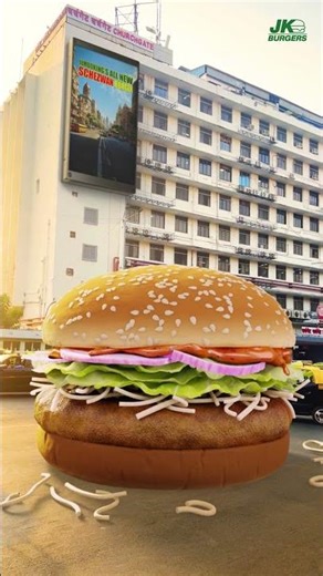 When Burgers Fall from the Sky!