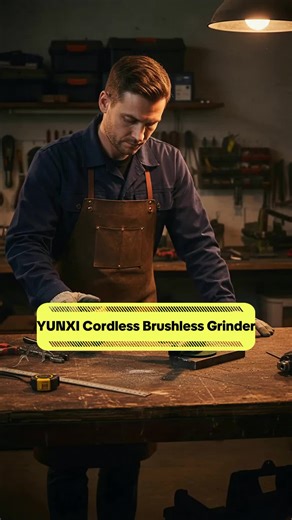 Yunxi 21V Brushless Angle Grinder: Power for Wood & Metal