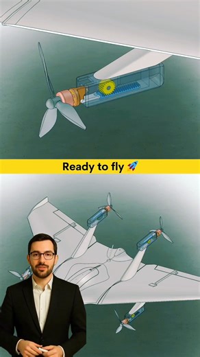 This aircraft uses a worm and spur gear mechanism to drive its propellers. The motor powers a worm gear, which turns the spur gear, rotating the propeller for thrust. Multiple such units provide balanced lift and propulsion, making the plane ready to fly efficiently. 🚀✈️ . . . . . . . . . . #solidworks #3d #design #autocad #engineering #cad #cnc #mechanicalengineering #catia #mechanical #manufacturing #productdesign #keyshot #industrialdesign #3dmodeling #autodesk #designer #3dprinting #render 