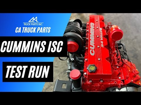 2000 Cummins ISC 8.3L Diesel Engine, ISC 240, CPL# 2689 46008586, Stock #3533 VIDEO | CA Truck Parts