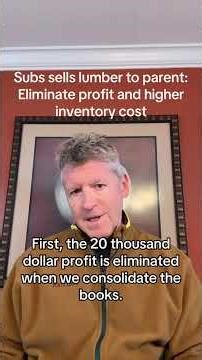 Consolidations & Intercompany Transactions #accounting #finance #accountingstudent #cpaexam #cpa