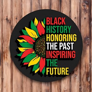 Black History Month Wood Sign, Black Month History, Black History Gift, BHM Black History Month Wooden Wreath Sign, Black History Decoration - Etsy