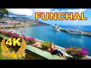 FUNCHAL - MADEIRA 4K BEAUTIFUL CITY