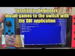 Tutorial for beginners to install games to the switch with the DBI application
