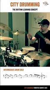 Intermediate Drum Solo