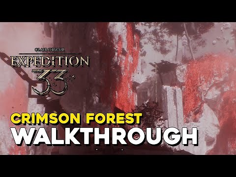 Expedition 33 Crimson Forest Walkthrough (Chromatic Gold Chevaliere Boss Fight)