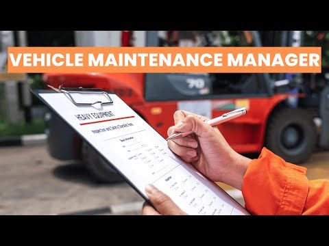 What is the role of a Vehicle Maintenance Manager ? | Career Guide - Job Description - Skills