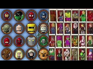 LEGO Marvel Super Heroes 1 & 2 - All Characters Unlocked