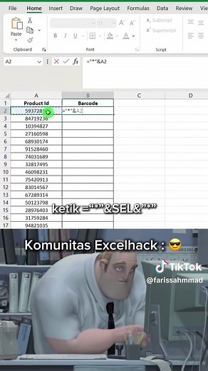 Cara Membuat Barcode di Excel dengan Mudah