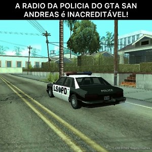 49K reactions · 1.8K shares | A RÁDIO DA POLÍCIA DO GTA SAN ANDREAS é INACREDITÁVEL | Shibai Games | Facebook